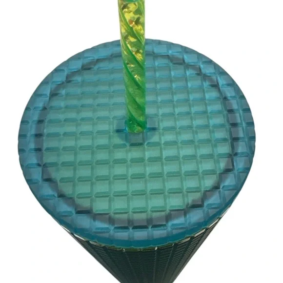 Starbucks 2021 Release Green Grid Tumbler - Picture 3 of 4